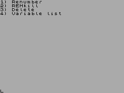 Running screen