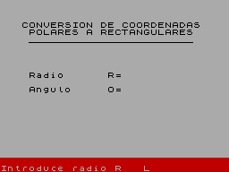 Running screen