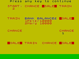 Running screen