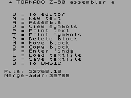 Running screen
