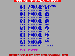 Running screen