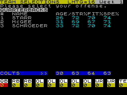 Running screen