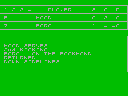 Running screen