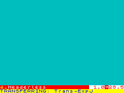 Running screen