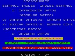 Running screen