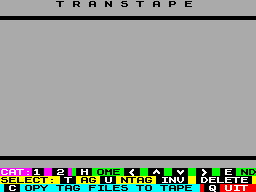 Running screen
