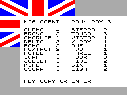 Running screen