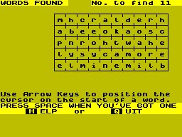 Running screen