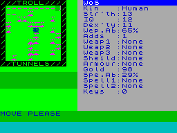 Running screen
