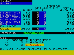 Running screen