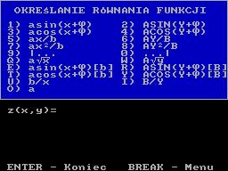 Running screen