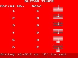 Running screen
