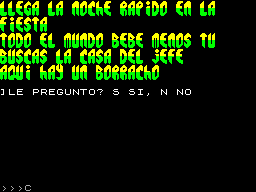 Running screen