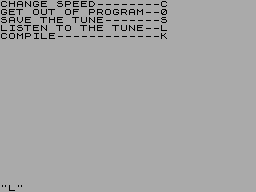 Running screen