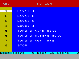 Running screen