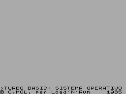 Running screen