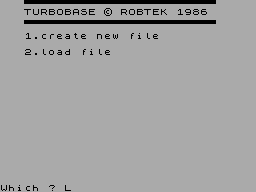 Running screen