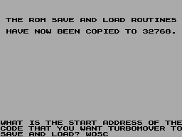 Running screen