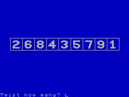 Running screen