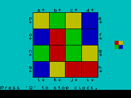 Running screen