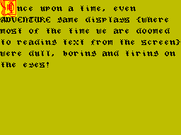 Running screen