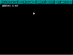 Running screen