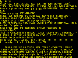 Running screen