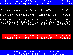 Running screen