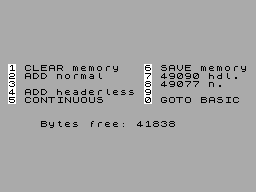 Running screen