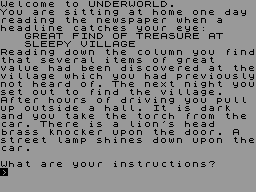 Running screen