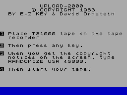 Running screen