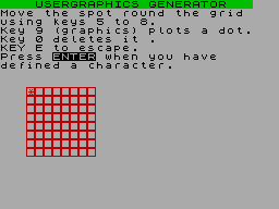 Running screen