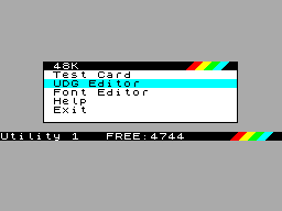 Running screen