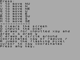 Running screen