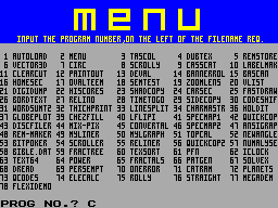 Running screen