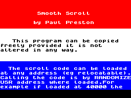 Running screen