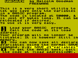 Running screen