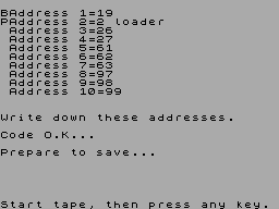 Running screen