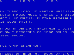 Running screen