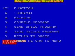 Running screen