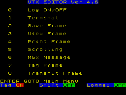 Running screen