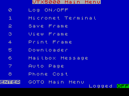 Running screen