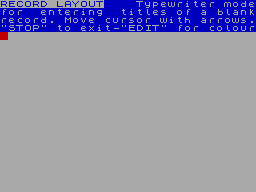 Running screen