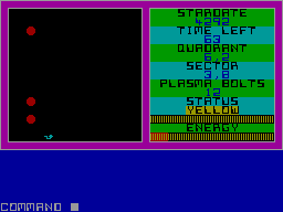 Running screen