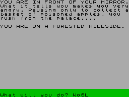 Running screen
