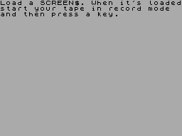 Running screen