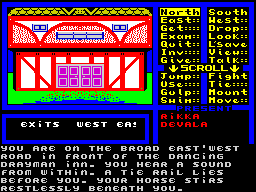 Running screen