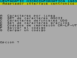 Running screen