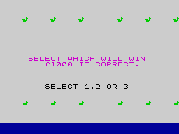Running screen