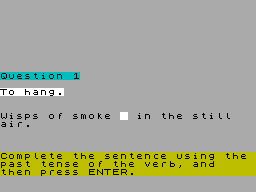 Running screen